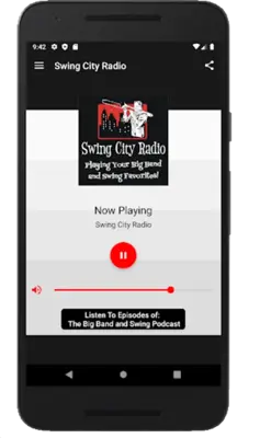 Swing City Radio android App screenshot 1